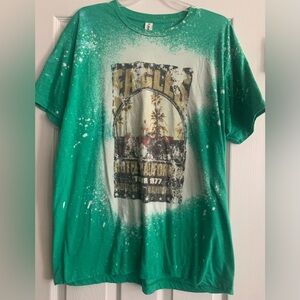 Multicolored Crew Neck Graphic T-Shirt